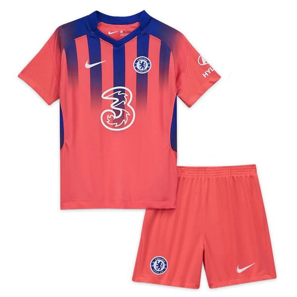 Trikot Chelsea Ausweich Kinder 2020-21 Orange Fussballtrikots Günstig
